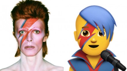 David Bowie diventa emoji per iPhone